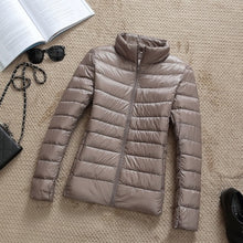 Load image into Gallery viewer, 2020 New 90% Duck Down Jacket Women Autumn Winter Coat Lady Ultralight Down Jacket