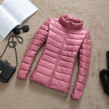 Load image into Gallery viewer, 2020 New 90% Duck Down Jacket Women Autumn Winter Coat Lady Ultralight Down Jacket