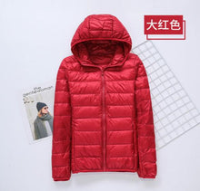 Load image into Gallery viewer, Brand 5xl 6xl 7XL 8XL Duck Down Jacket Women Ultra Light Down Jacket Feather Jacket Plus Women's Overcoat Windbreaker Coats