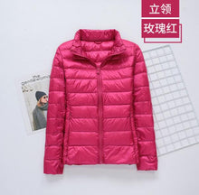 Load image into Gallery viewer, Brand 5xl 6xl 7XL 8XL Duck Down Jacket Women Ultra Light Down Jacket Feather Jacket Plus Women's Overcoat Windbreaker Coats