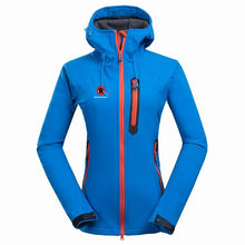 Load image into Gallery viewer, 2019 Winter Women Soft shell Outdoor Waterproof Ski Jacket Fleece Thermal Waterproof Coat Outdoor Camping Hiking Female Jacket

