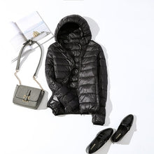 Load image into Gallery viewer, 2020 New 90% Duck Down Jacket Women Autumn Winter Coat Lady Ultralight Down Jacket
