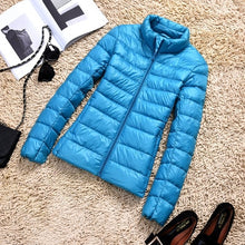 Load image into Gallery viewer, 2020 New 90% Duck Down Jacket Women Autumn Winter Coat Lady Ultralight Down Jacket
