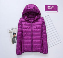Load image into Gallery viewer, Brand 5xl 6xl 7XL 8XL Duck Down Jacket Women Ultra Light Down Jacket Feather Jacket Plus Women&#39;s Overcoat Windbreaker Coats
